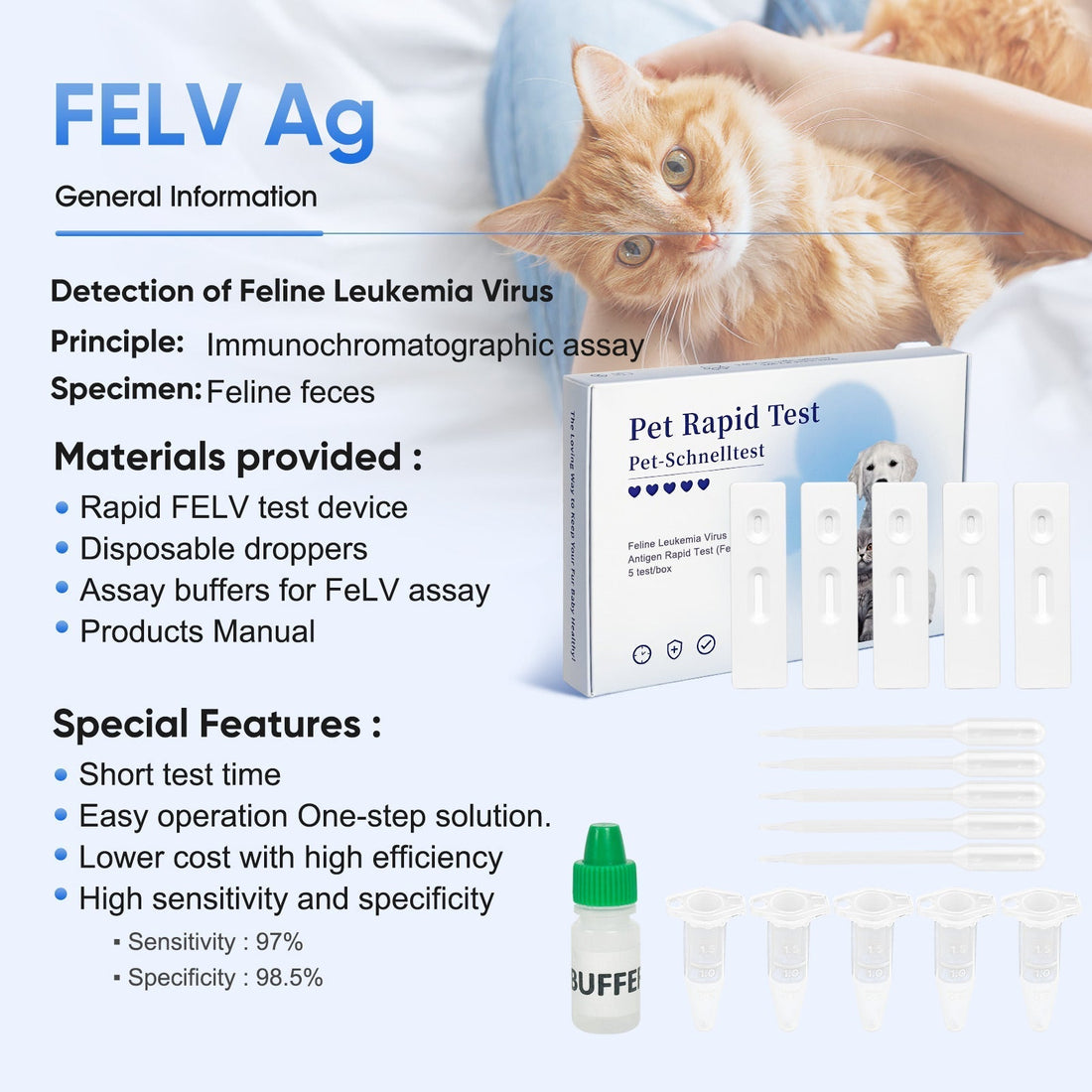 Revolutionize Your Pet's Care: The Power of At-Home FeLV Testing