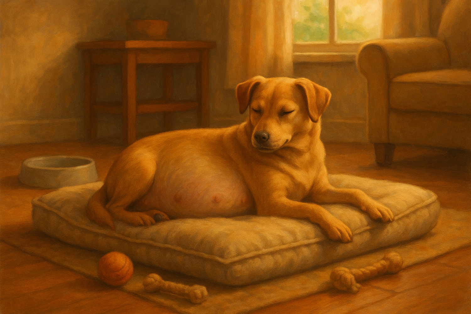 Pet pregnancy test kit